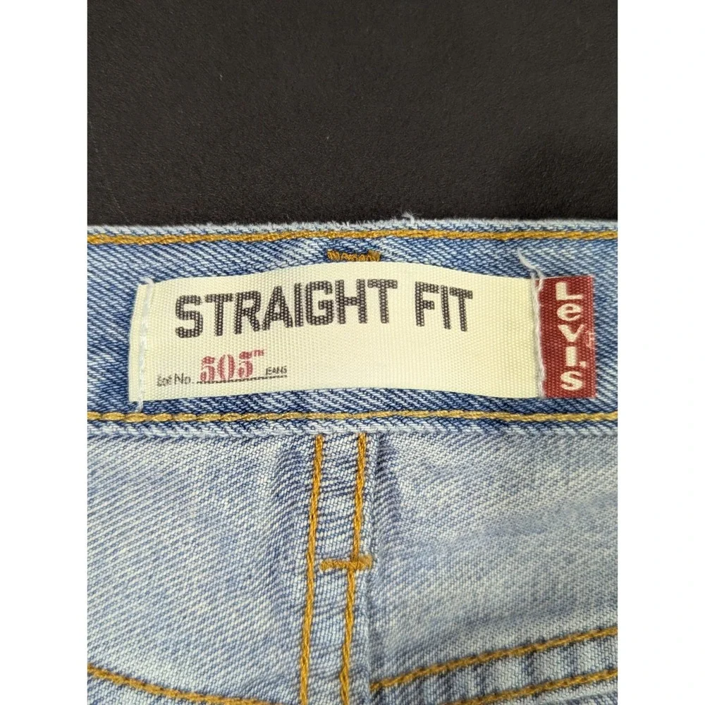 Vintage Levi's 505 Jeans‎ Men's 32x29.5 (Tag 33x30) Blue